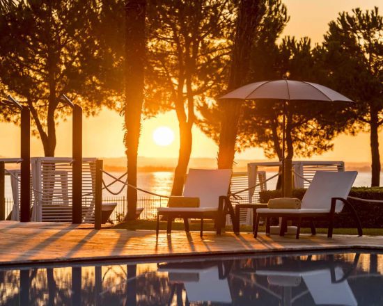 5 Übernachtungen im Splendido Bay Luxury Spa Resort und 2 Green Fees ( GC Azarga and Gardagolf Country Club)